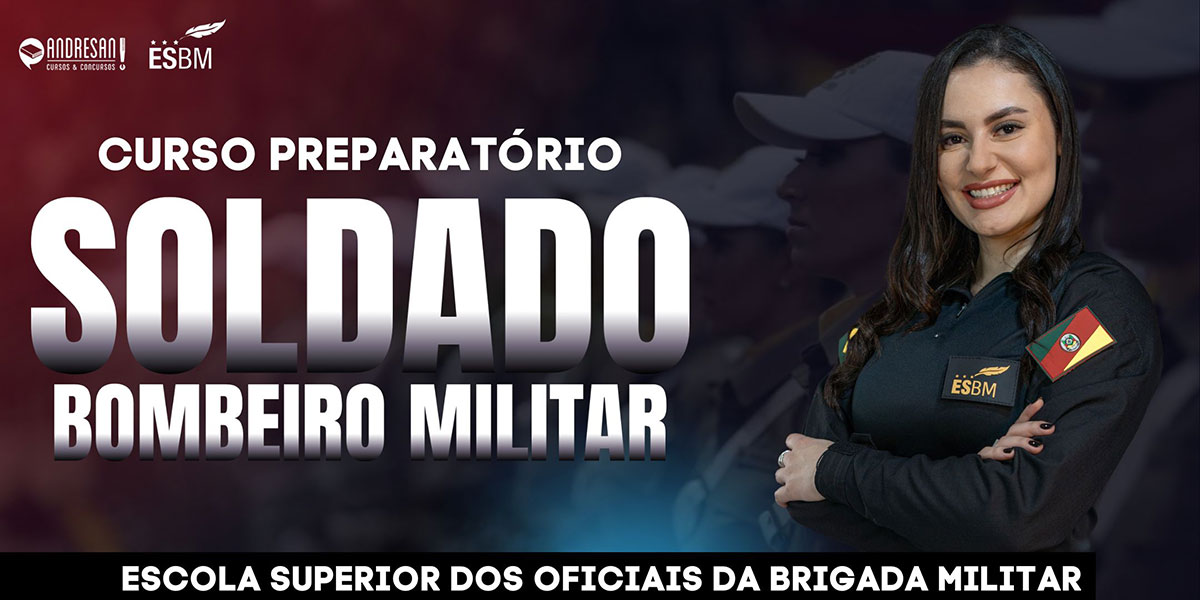 Curso Preparatório ao Concurso de Soldado Bombeiro Militar (CBFBM)